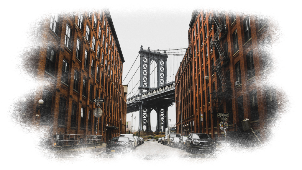 View of the Brooklyn Bridge - Original New York Deli